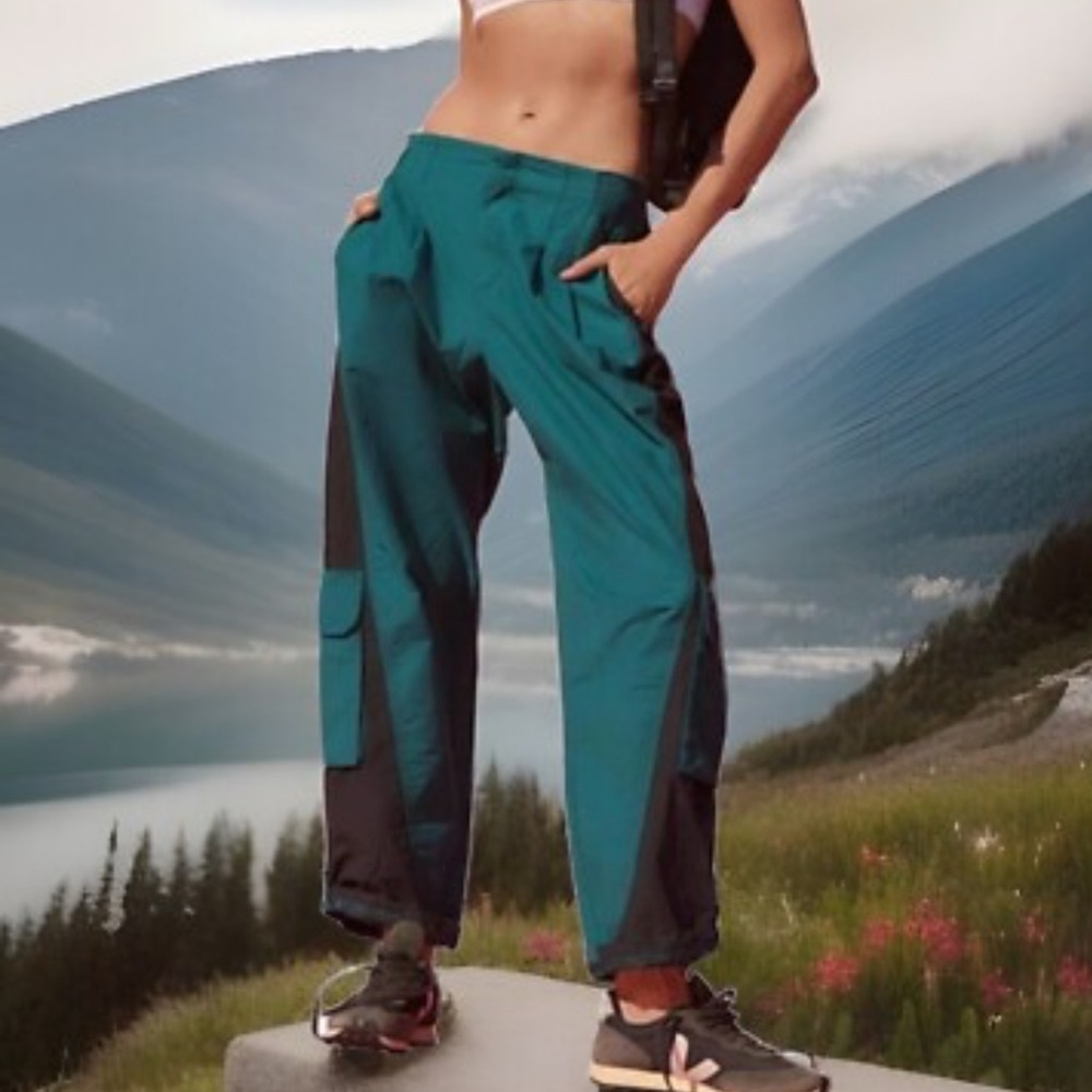 Free People Movement Mesmerize Me Colorblock Pants